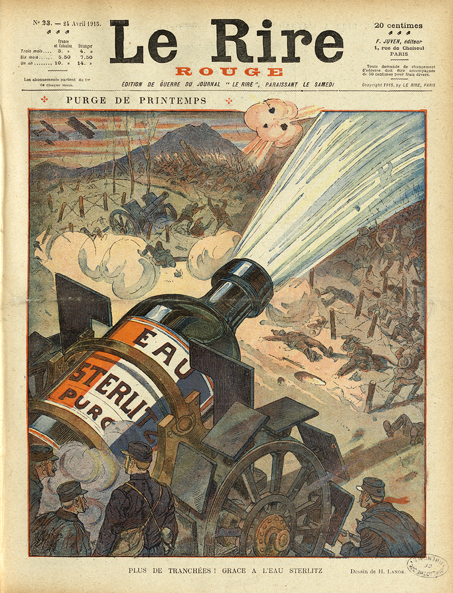 "L’eau Sterlitz". Dans "Le Rire", n°23 (1915)
